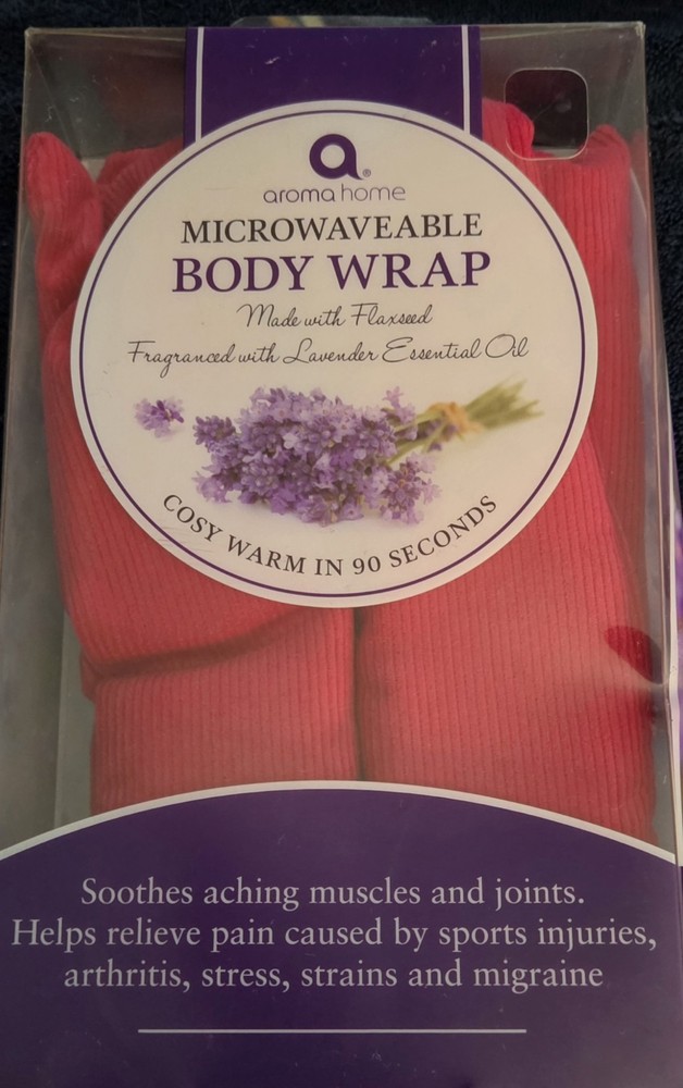 Aroma Home Microwaveable Red Body Wrap