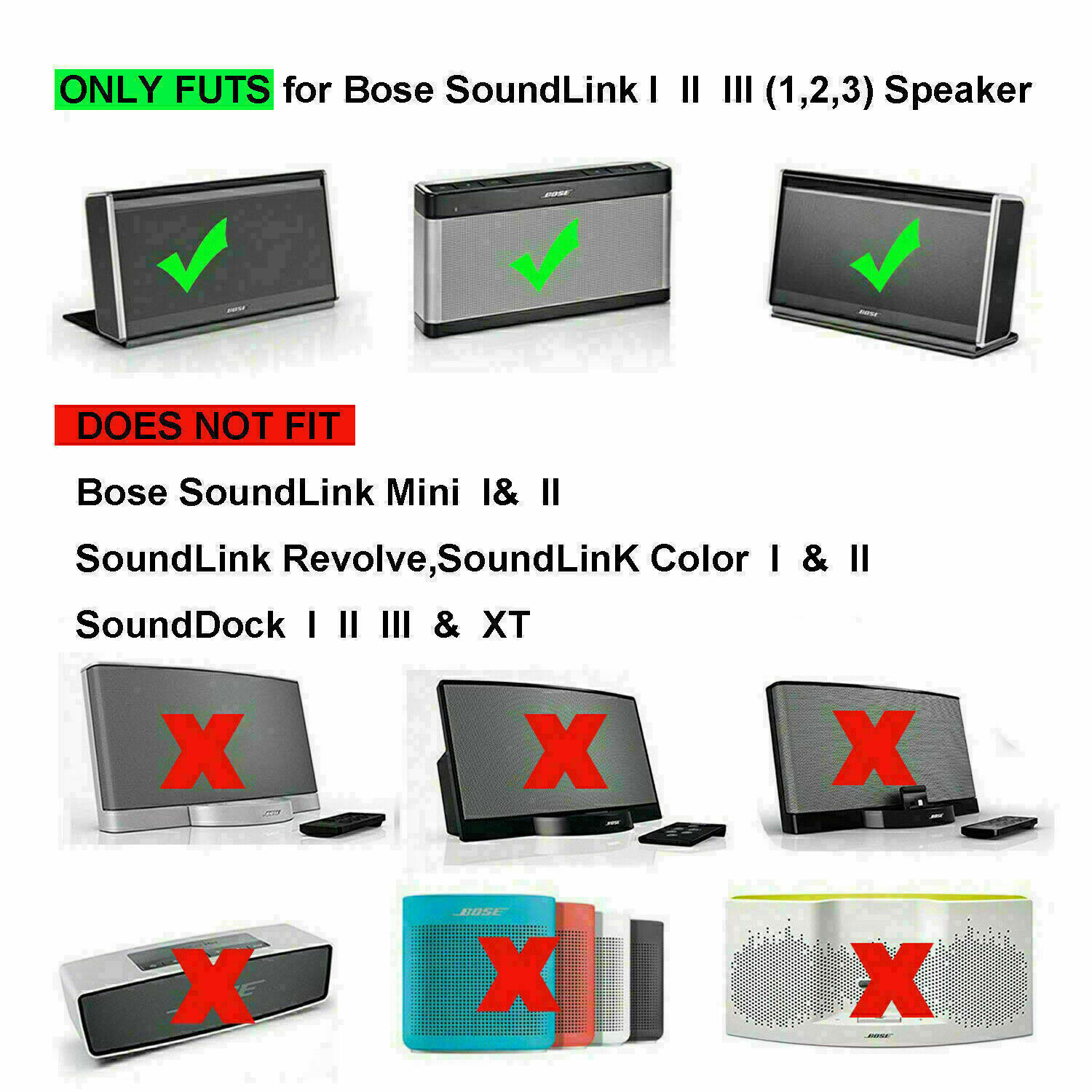 Charger for Bose Soundlink I II III 1 2 3 Wireless Mobile Speaker 301141 404600