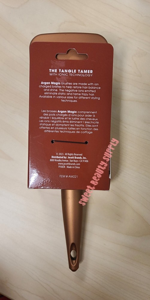 Argan Magic The Tangle Tamer Paddle BrushAM#221