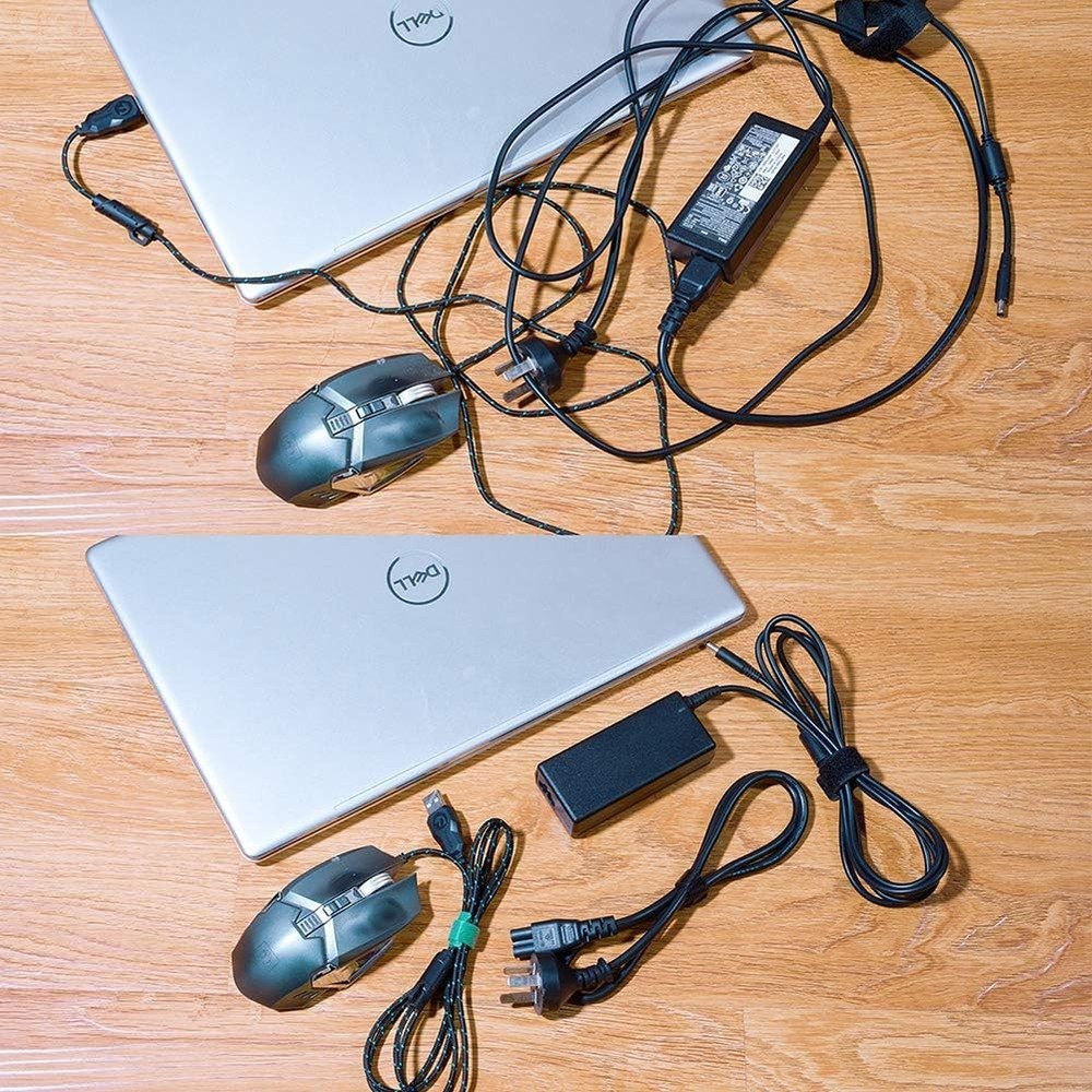 6-Inch Hook & Loop Cable Ties - 100PCS Durable Microfiber Fasteners in 5 Colors