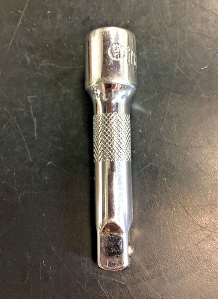 Great Neck Ex30 3" long 3/8" Drive Knurled Socket Extension