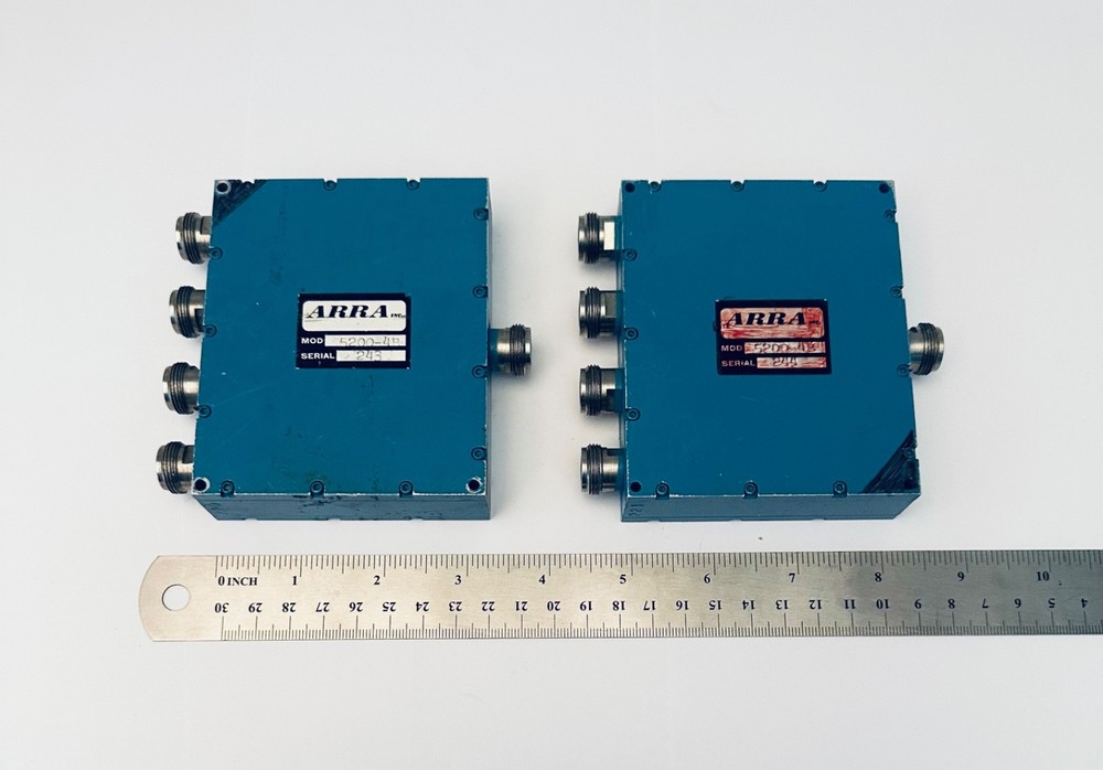 (2) Pcs ARRA Model 5200-4B RF Microwave Divider RF Hardware – RCA Astro Space