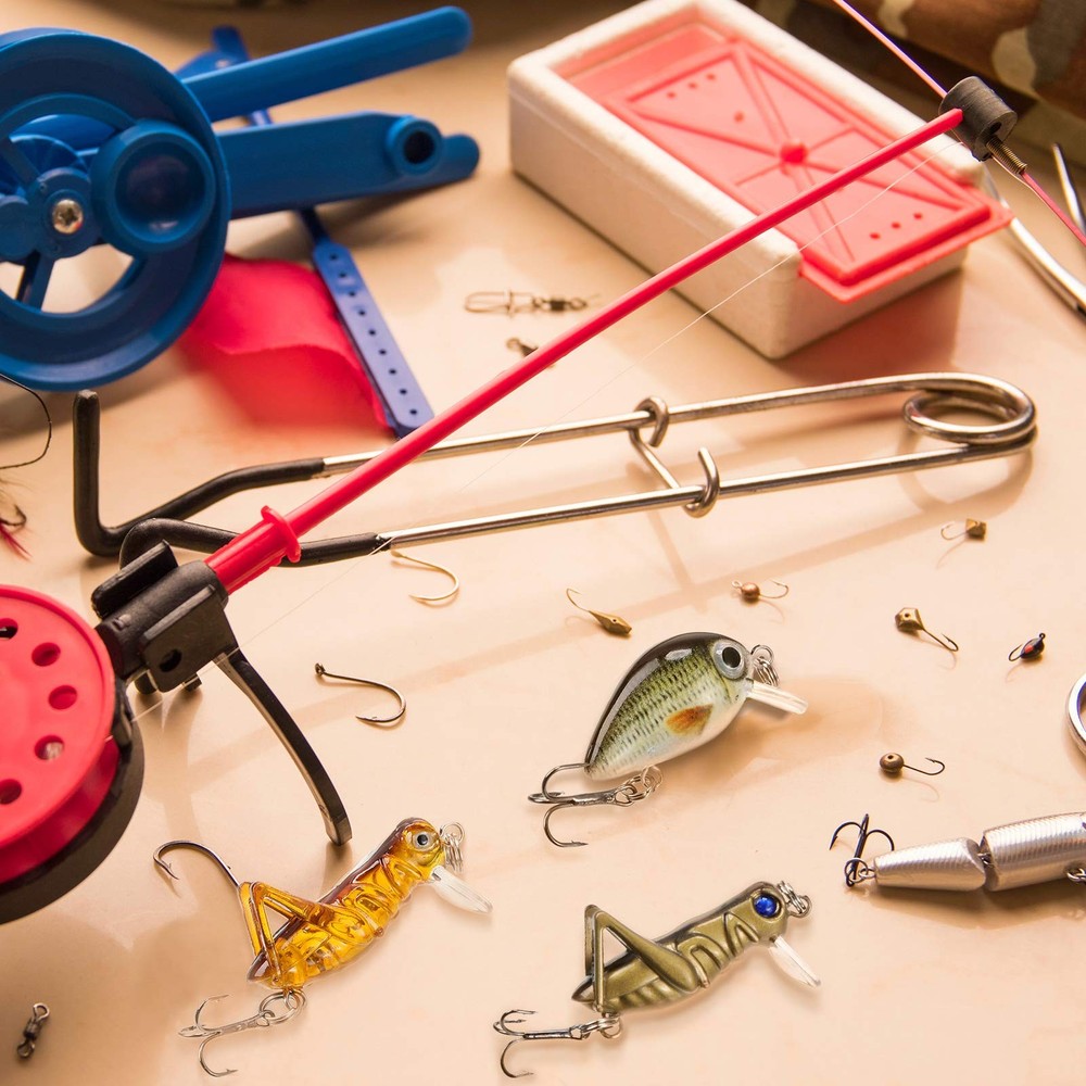 Skylety 10 Pieces Mini Fishing Lures Micro Hard Baits Small, Assorted