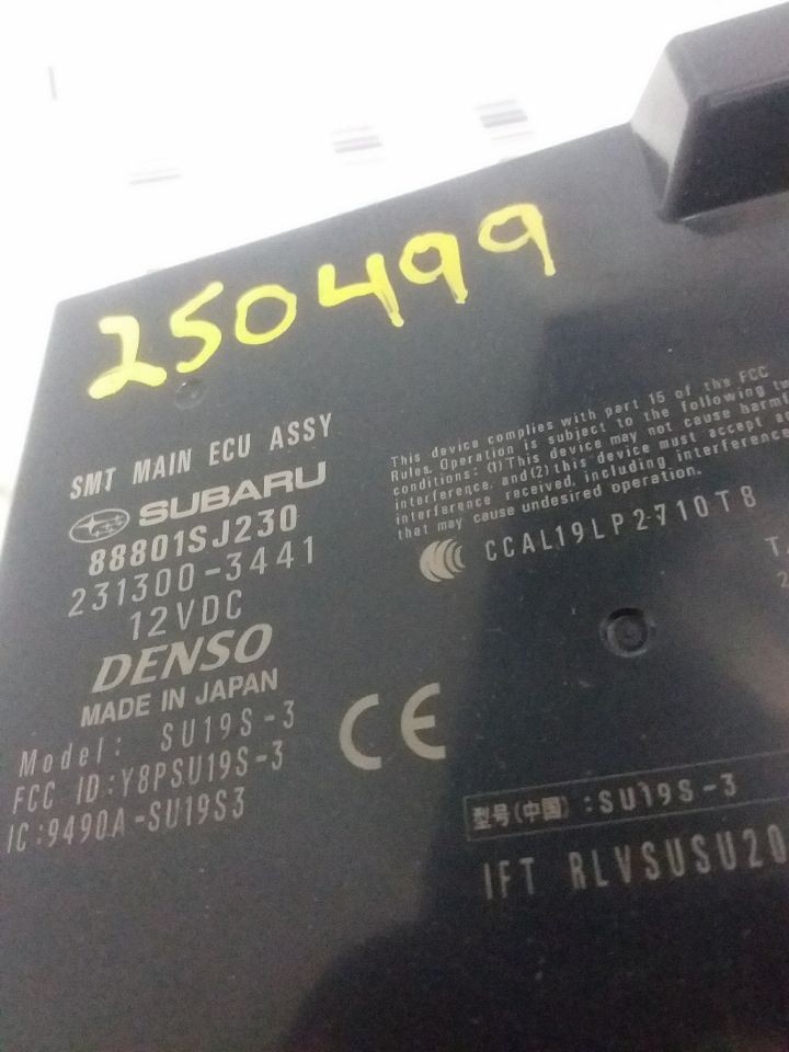 Keyless Entry Control Module Fits 22-24 FORESTER 88801SJ230