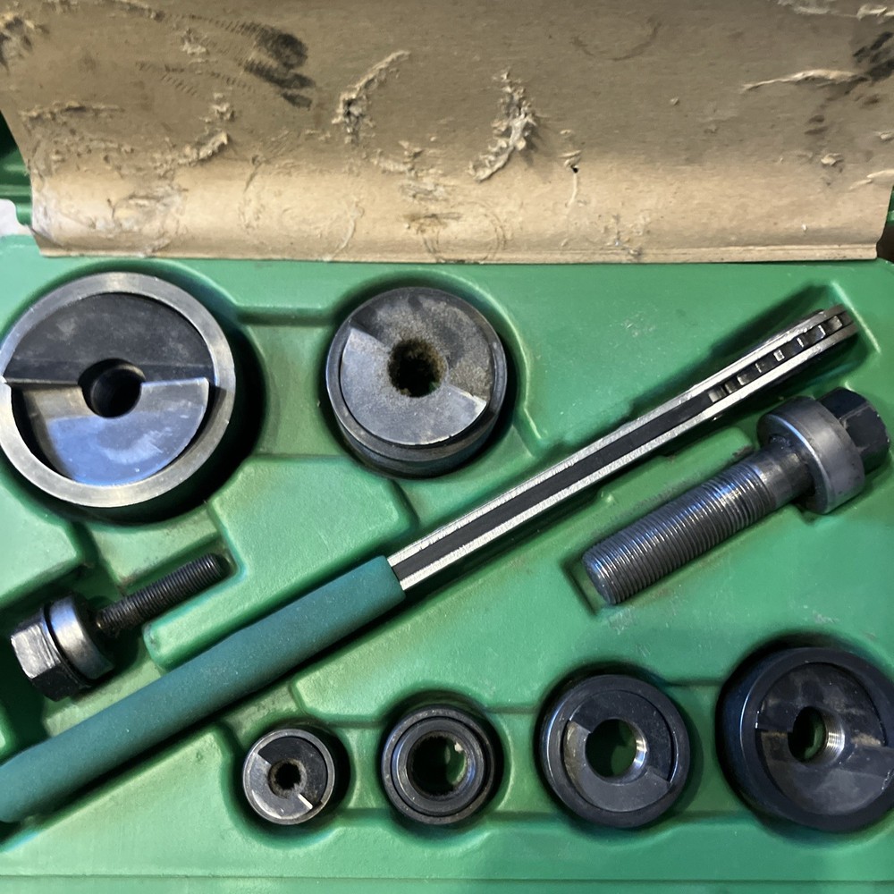 7238sb greenlee knockout set