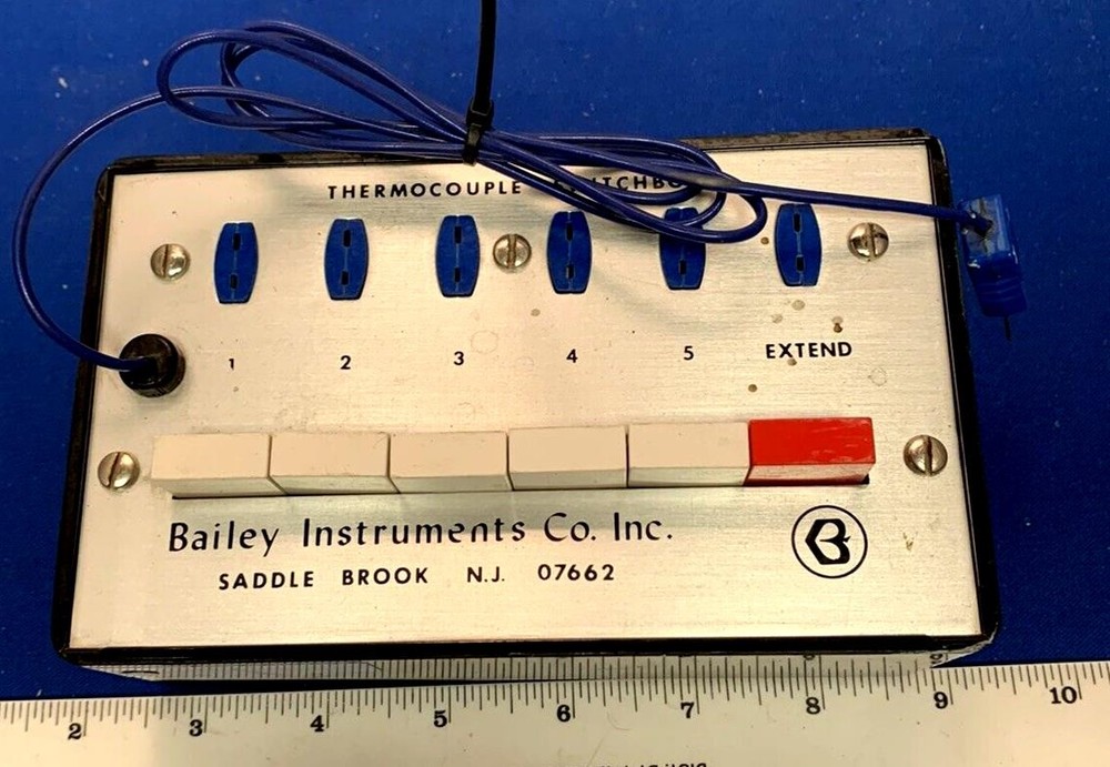 BAILEY INSTRUMENTS CO INC THERMOCOUPLE SWITCHBOX (T)