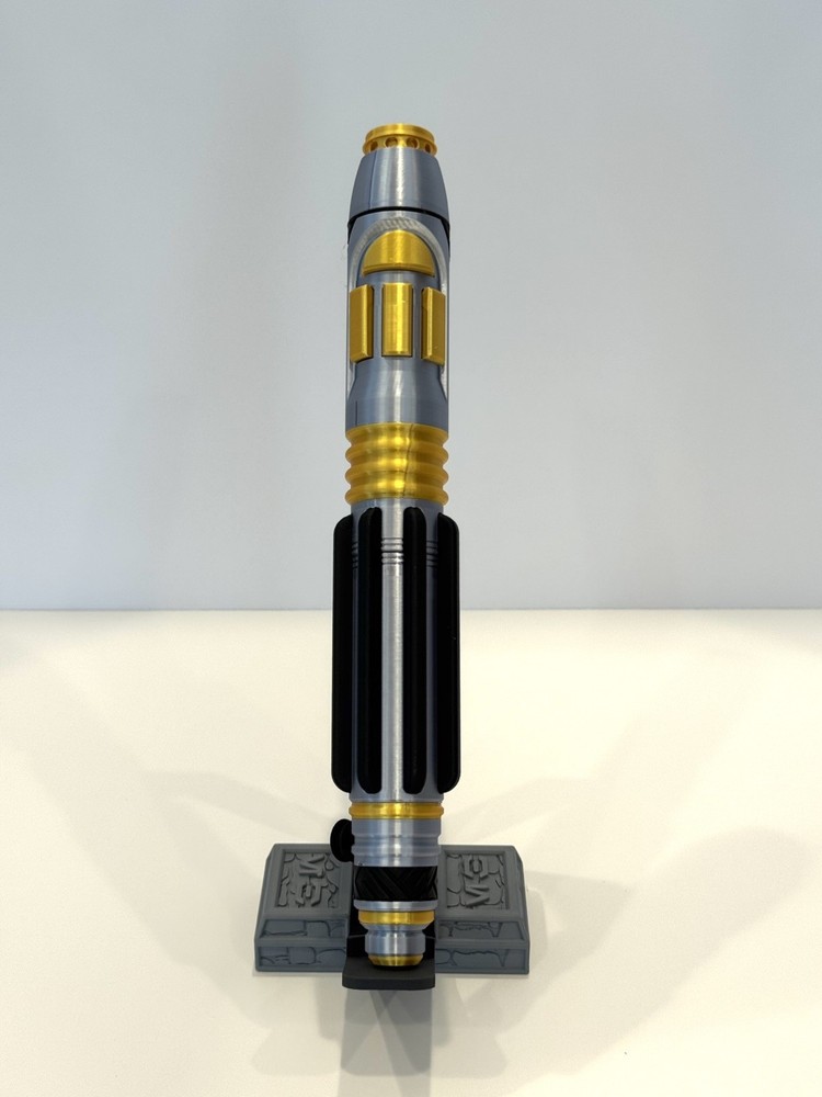 3D Printed Star Wars Mace Windu Lightsaber Full Sized Replica - 11"