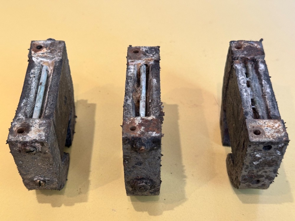 3 German WW2 Original Magnete Hafthohlladung SET
