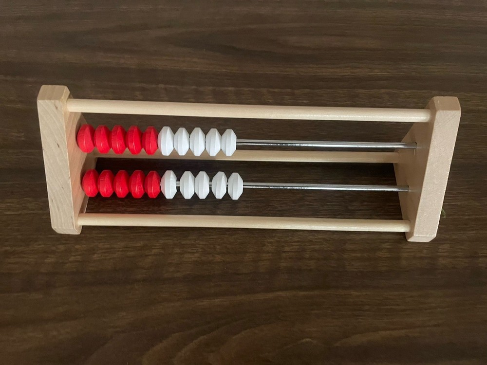Abacus, 1 Large and 5 Small. Counting Breads Devise!