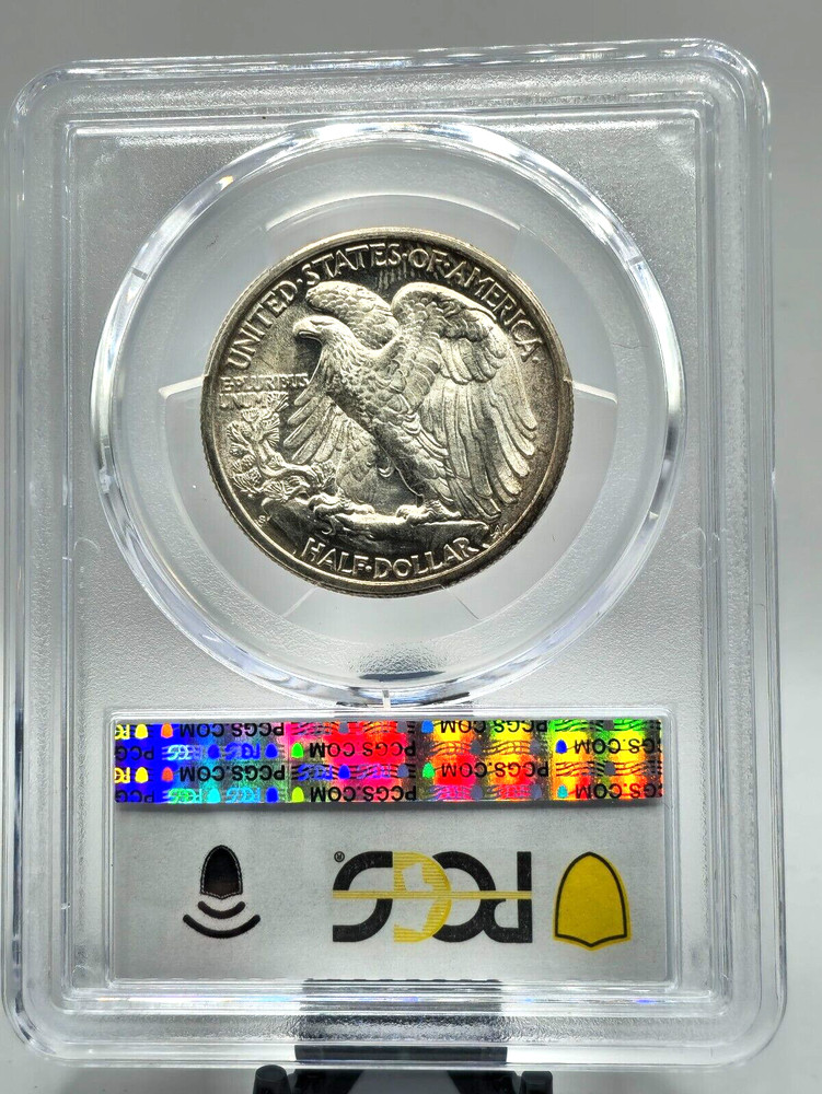 PCGS 1939-S Walking Liberty Half Dollar MS64 (044DM)
