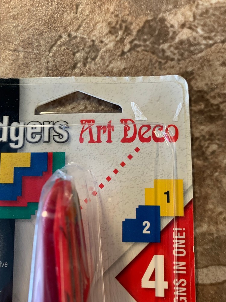 Vintage Fiskars Corner edger: Art Deco Pattern