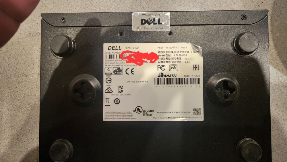 Dell SonicWall Firewall bundle with 4 APs