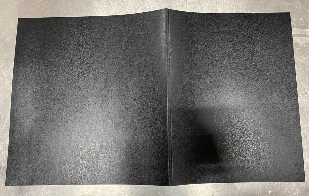 Fastbind Soft Cover Manager Covers Black Leather (45 pack)