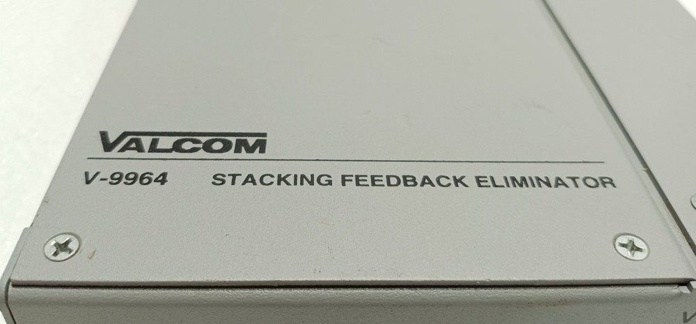 Valcom V-9964 Stacking Feedback Eliminator Message Stacker Paging System
