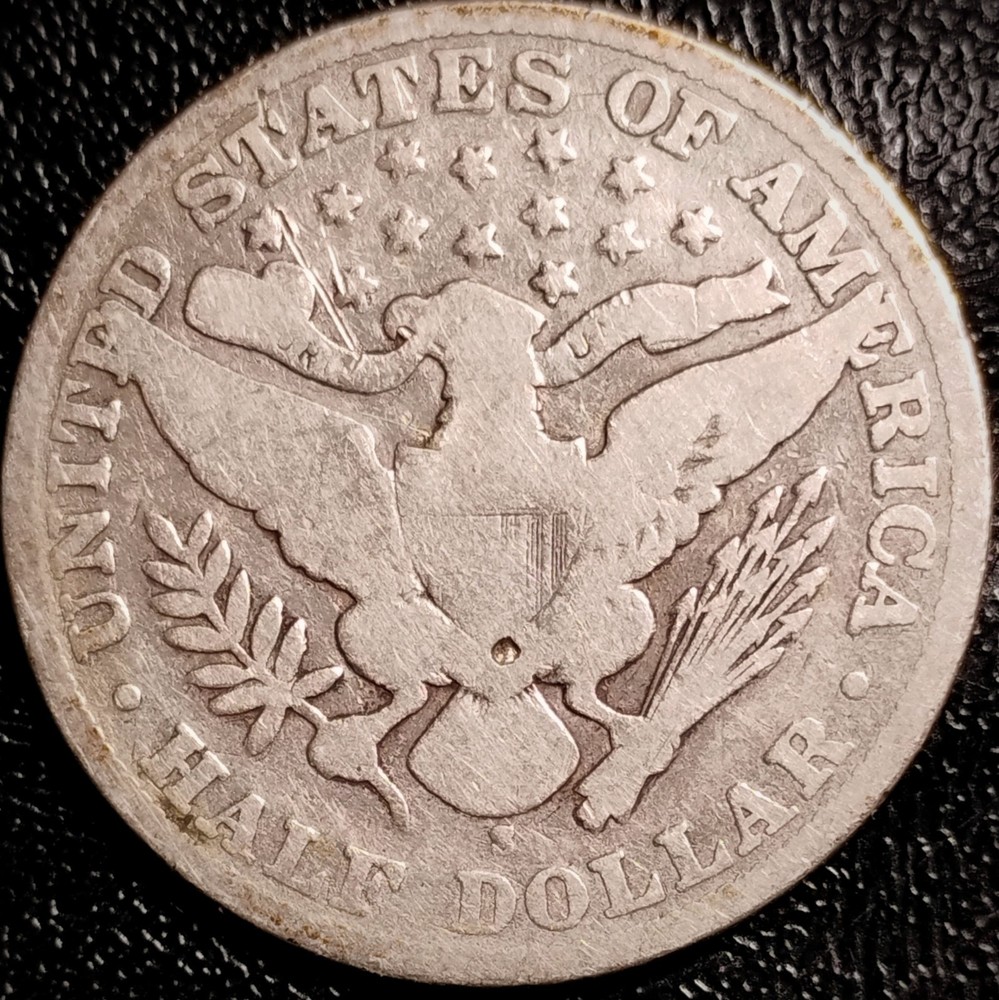 1909 S Barber Half Dollar - Good - 90% Silver 50C