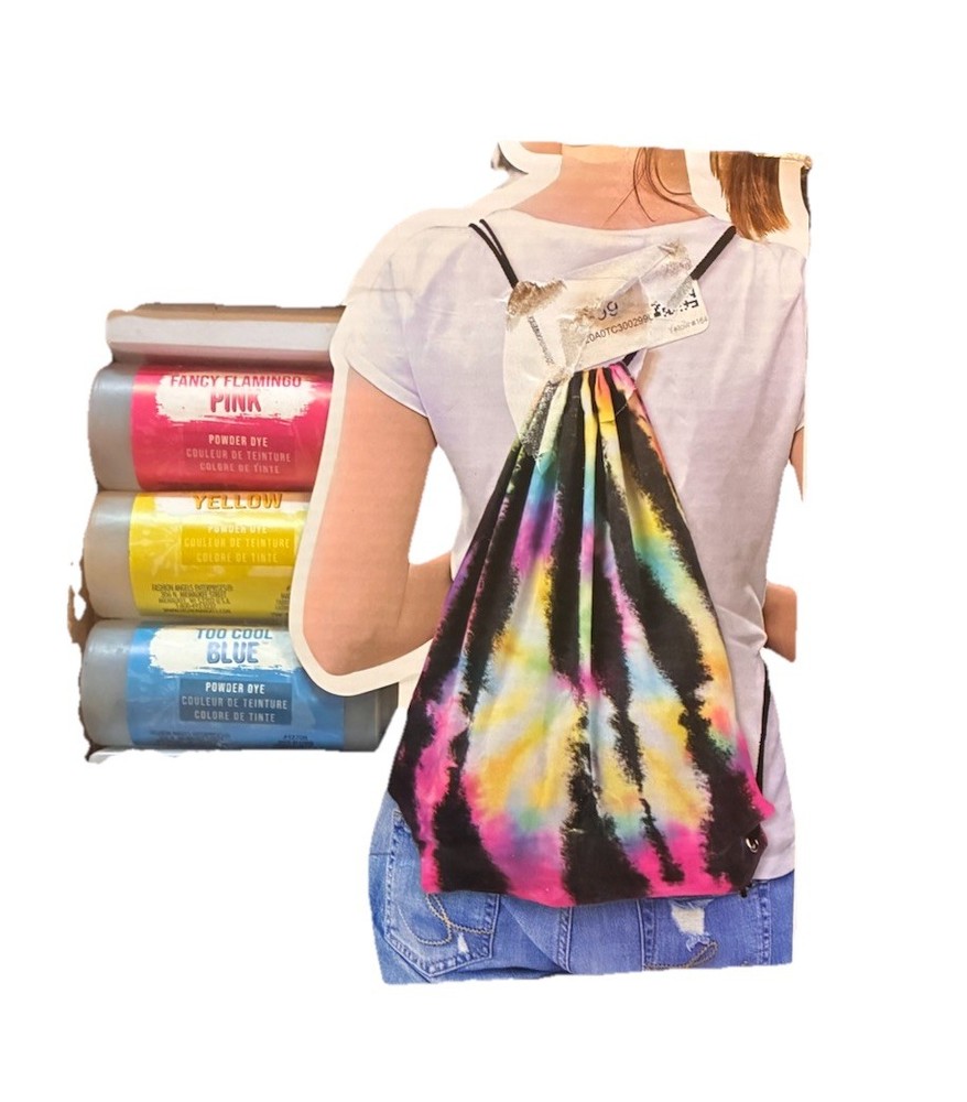 Do It Yourself TIE DYE CINCH SAK BACKPACK KIT ✨New✨