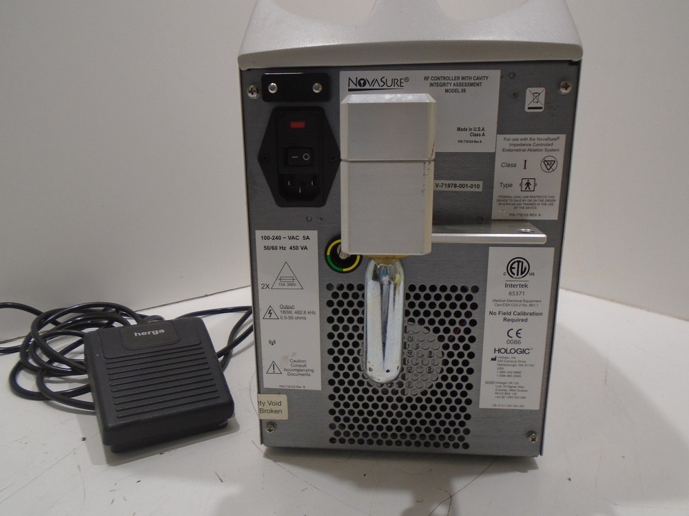 HOLOGIC / NOVA SURE MODEL 09 RF CONTROLLER & FOOT PEDAL