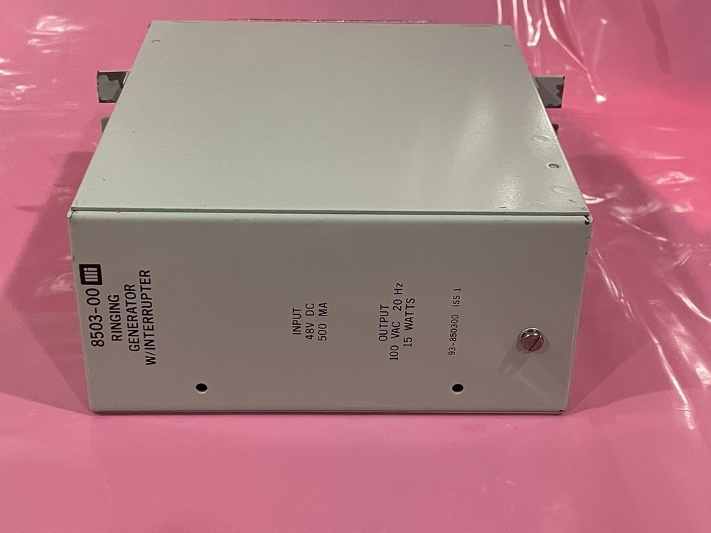 Wescom 8503-00 20 Hz Ringing Generator w/Interrupter 850300