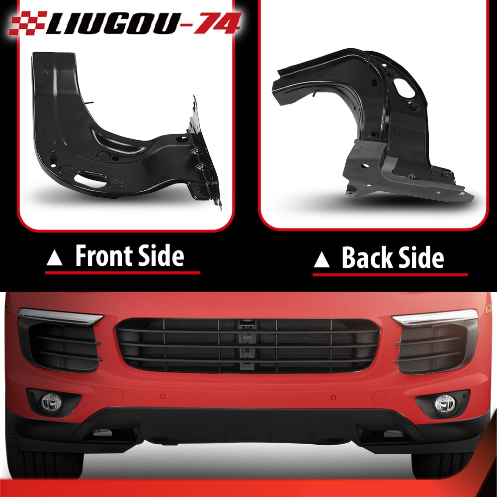 Headlight Support Bracket Front Passenger Side Fit For 2011-2018 Porsche Cayenne