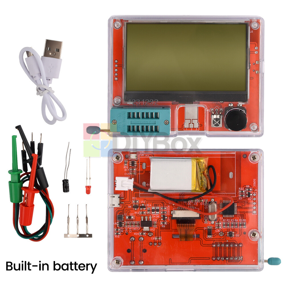 LCR-T10H Multi-function Transistor Tester Large Screen Transistor LCR Tester