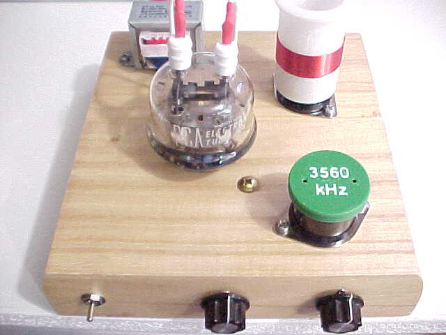 832 Dual Pentode QRP 80/40 Meter CW Ham Radio Transmitter