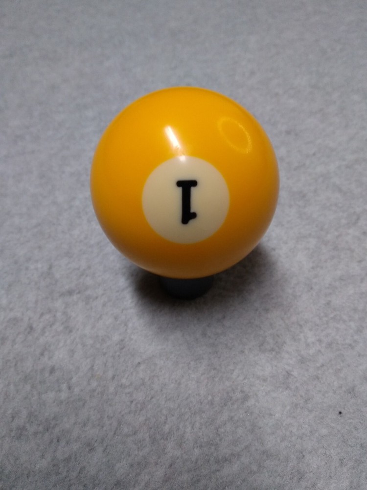 # 1 Ball Replacement Pool Table-Billards Size 2.25" Standard Single Vintage