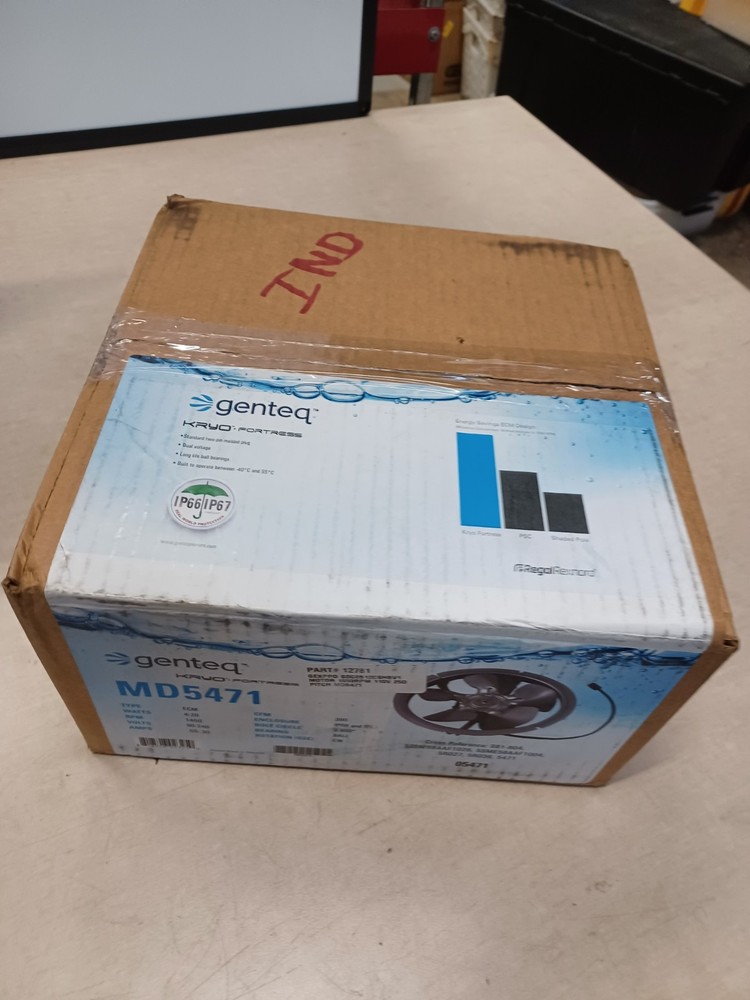 Genteq Md5471 Commercial Refrigeration Motor