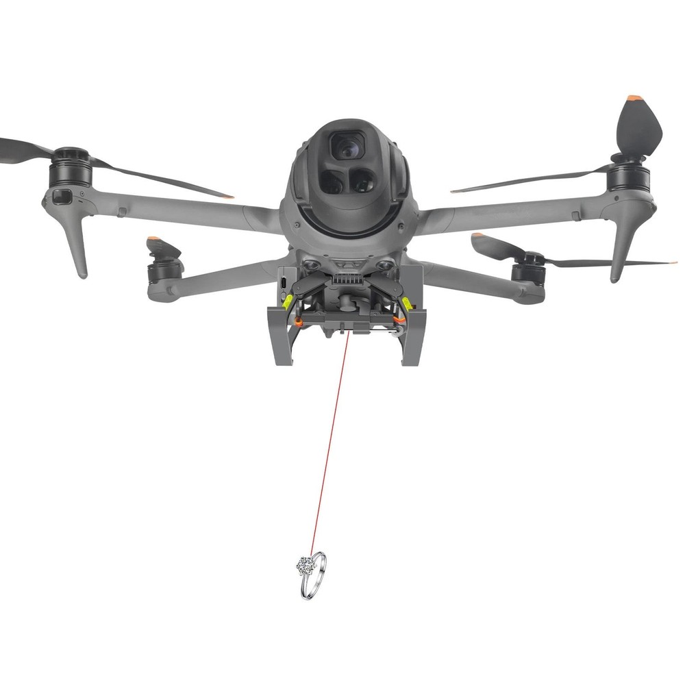 For DJI Mavic 4 Pro Air Dropper Thrower 500g Payload Remote Release Magic Strap