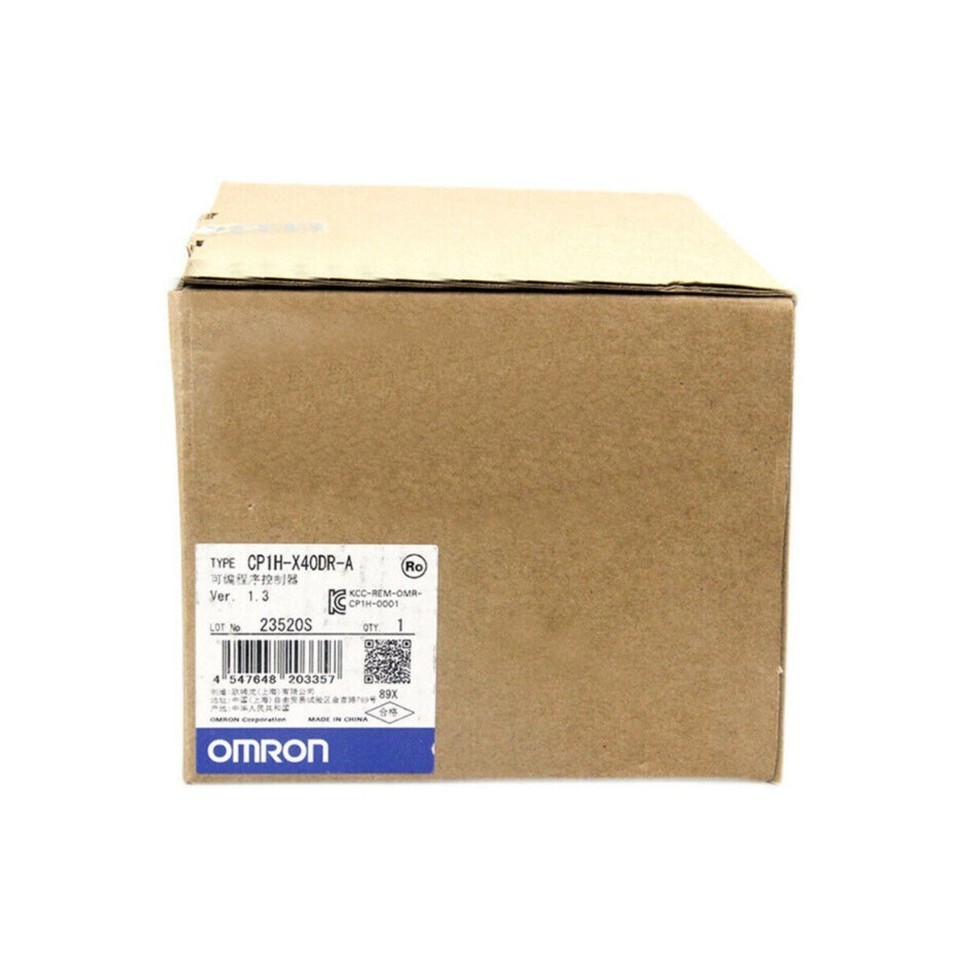 Omron CP1H-X40DR-A Programmable Controller Module Automation New in box