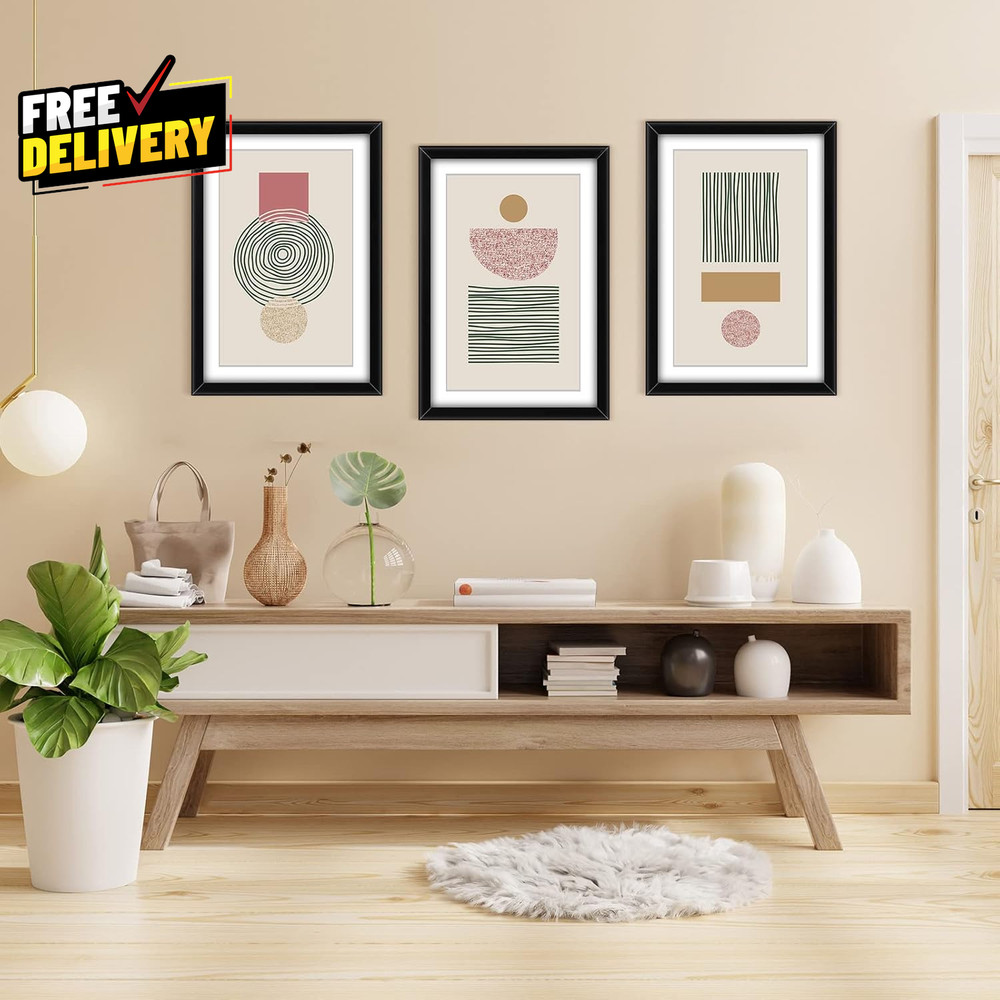 8-Pack Comic Book Frames UV Protection Wall or Tabletop Display Black White…