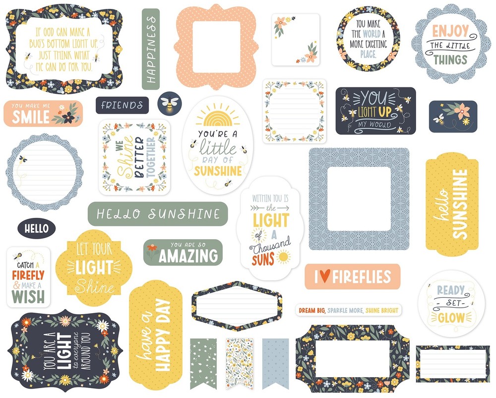 Echo Park Ephemera-Icons, Firefly