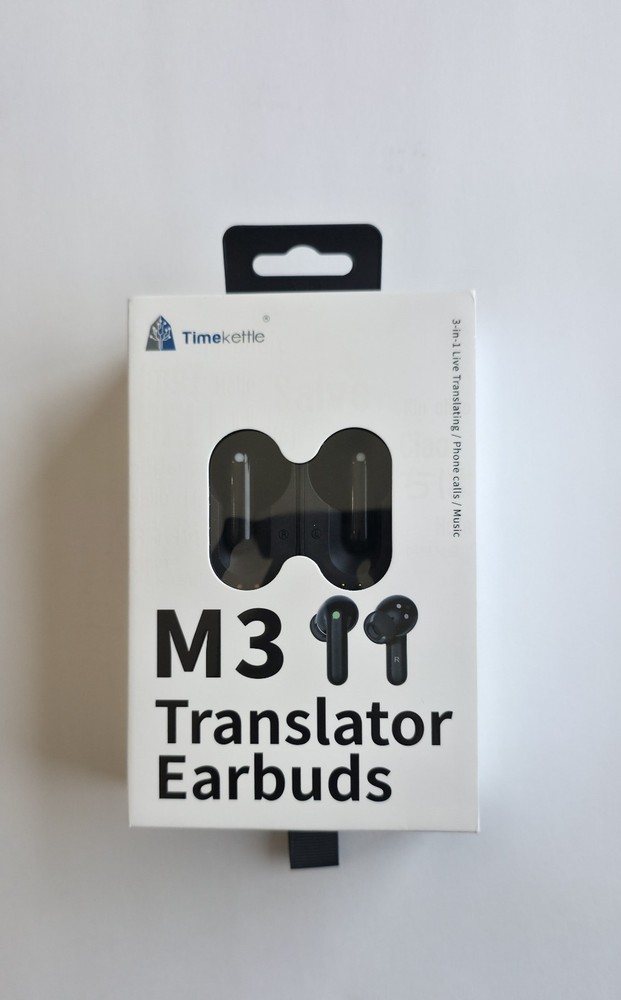 Timekettle M3 Language Translator Earbuds - Black - Open Box