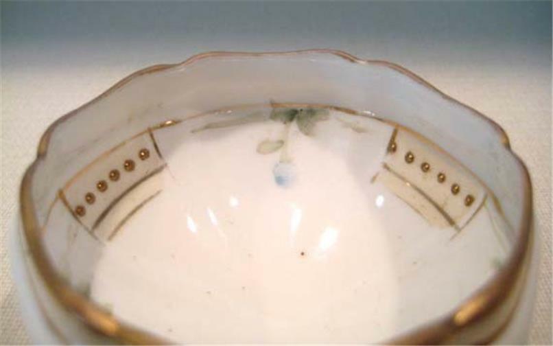 Noritake Nippon Footed Master Open Salt Nut Dish