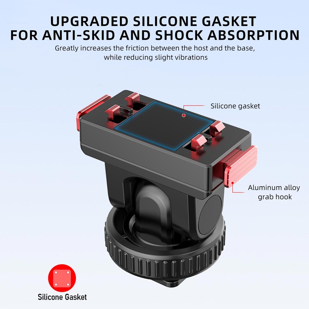 Magnetic Cold Shoe Quick Release Adapter Mount for Insta360 Ace/Ace Pro