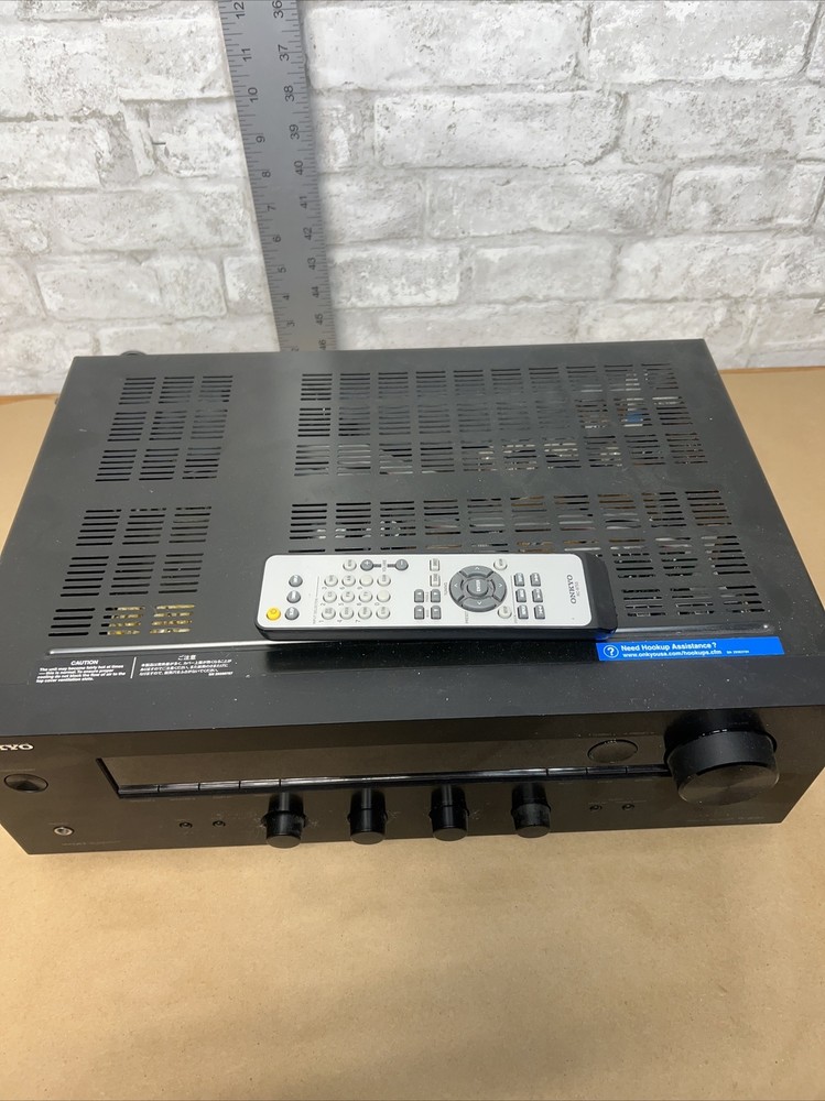 Onkyo TX-8020 2 Channel Stereo Receiver Bundle with Remote Tested Fully Working
