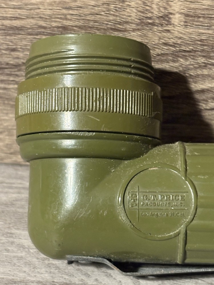 US Military Fulton MX-991/U Angle Head Flashlight Untested