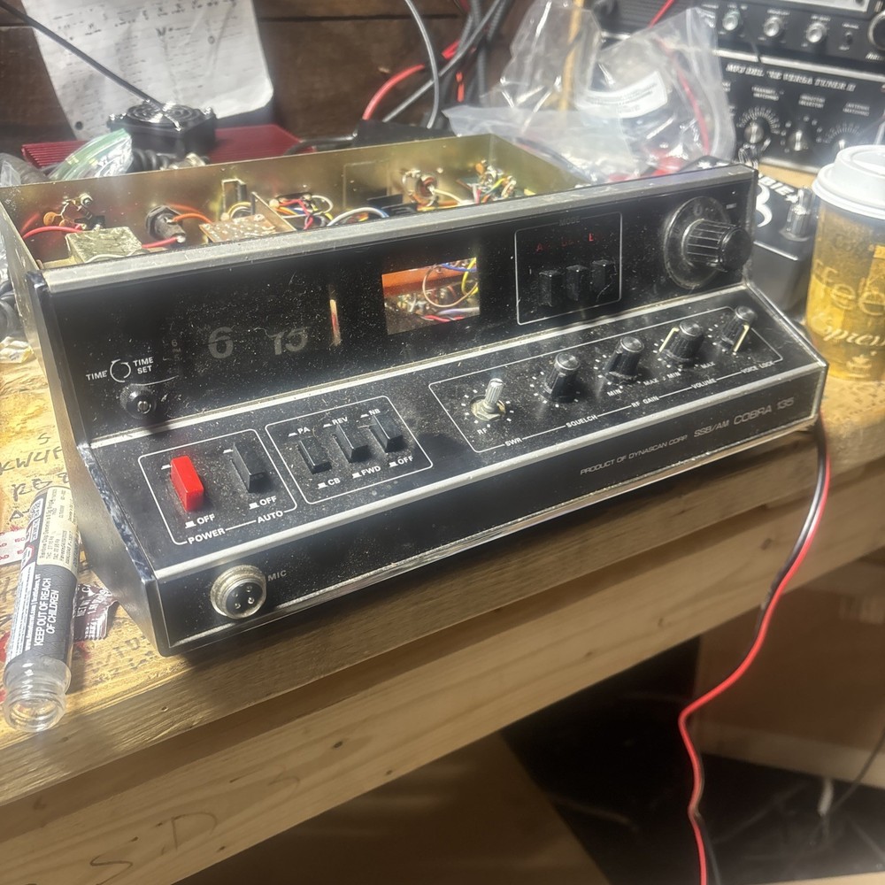 Cobra 135 SSB/AM CB Base For Parts See Description