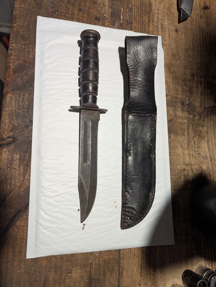 Camillus US Fighting Knife Fixed Blade Mark 2