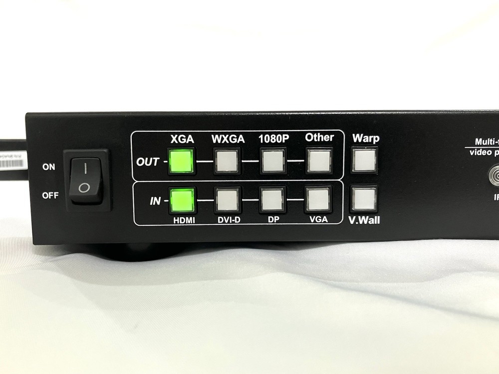 GeoBox G-106 Video Processor Warp Geometric Correction w/ Remote Tested