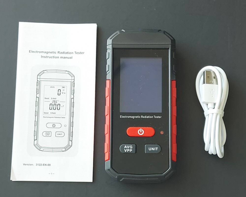 Handheld EMF Meter Electromagnetic Field Radiation Detector for Ghost Hunting