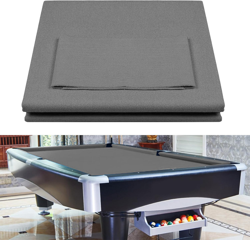 Worsted Blend Billiard Cloth Pool Table Felt Fast Speed for 7' 8' 9' Pool Table