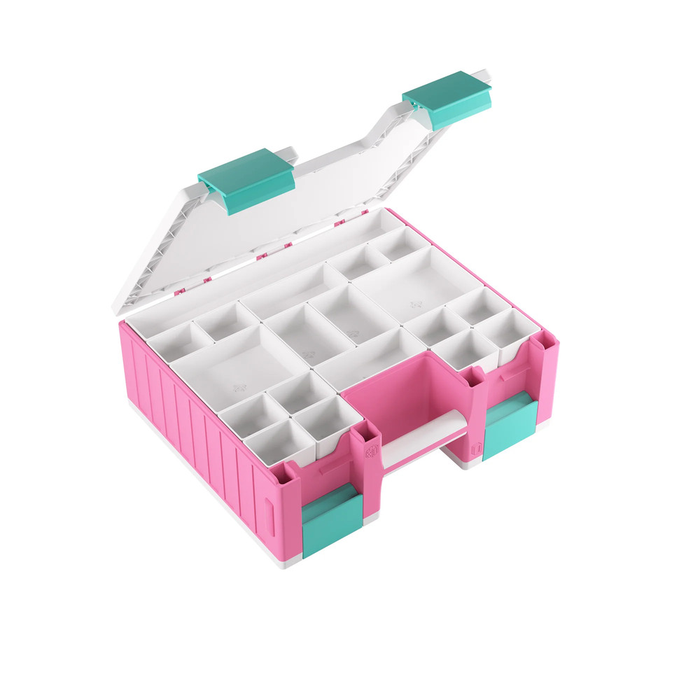 Gamegenic Game Castle Pink/Teal/Clear