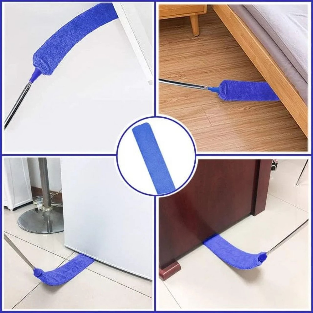 Microfibre Duster for High Ceiling,Duster for Clean Fan, 100" Telescope Pole Kit