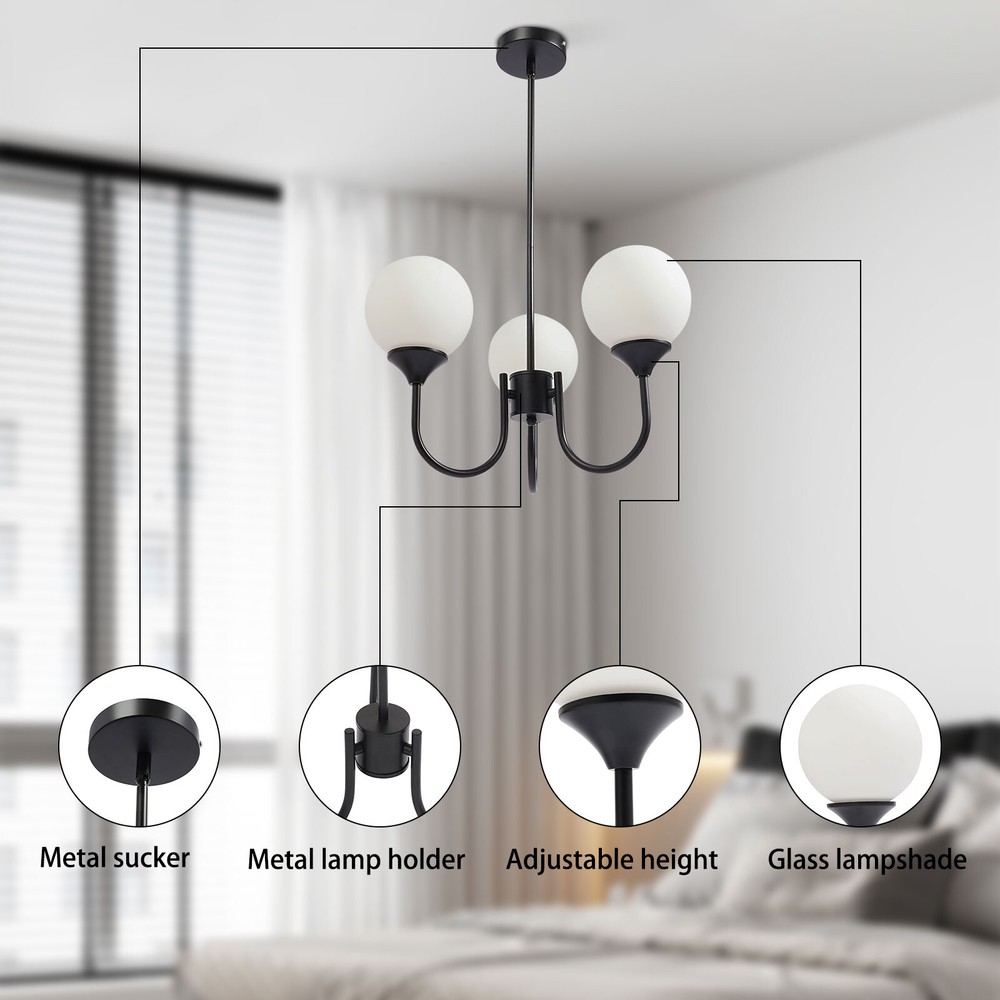 Indoor Ceiling Mounted Light 3-light Ceiling Light Fixture For Bars Aisles