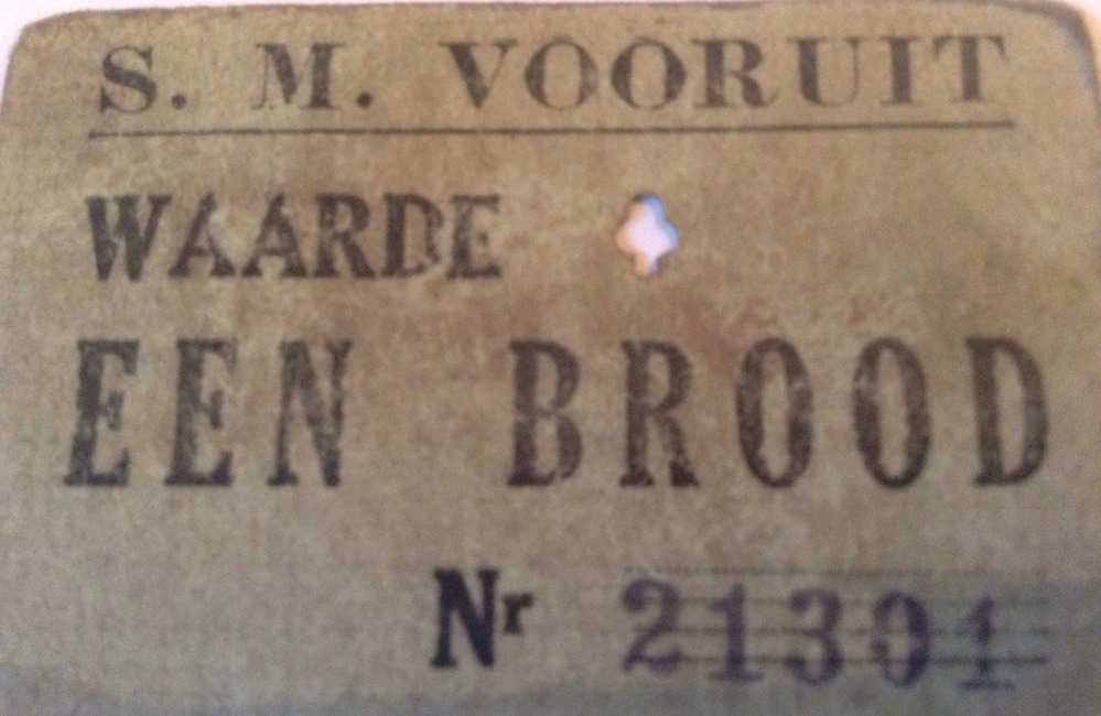 Gent, Samenwerkende. Een Brood. Dated 1941.