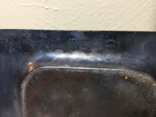 Middletown Quadruple Plate decorative silver plate tray