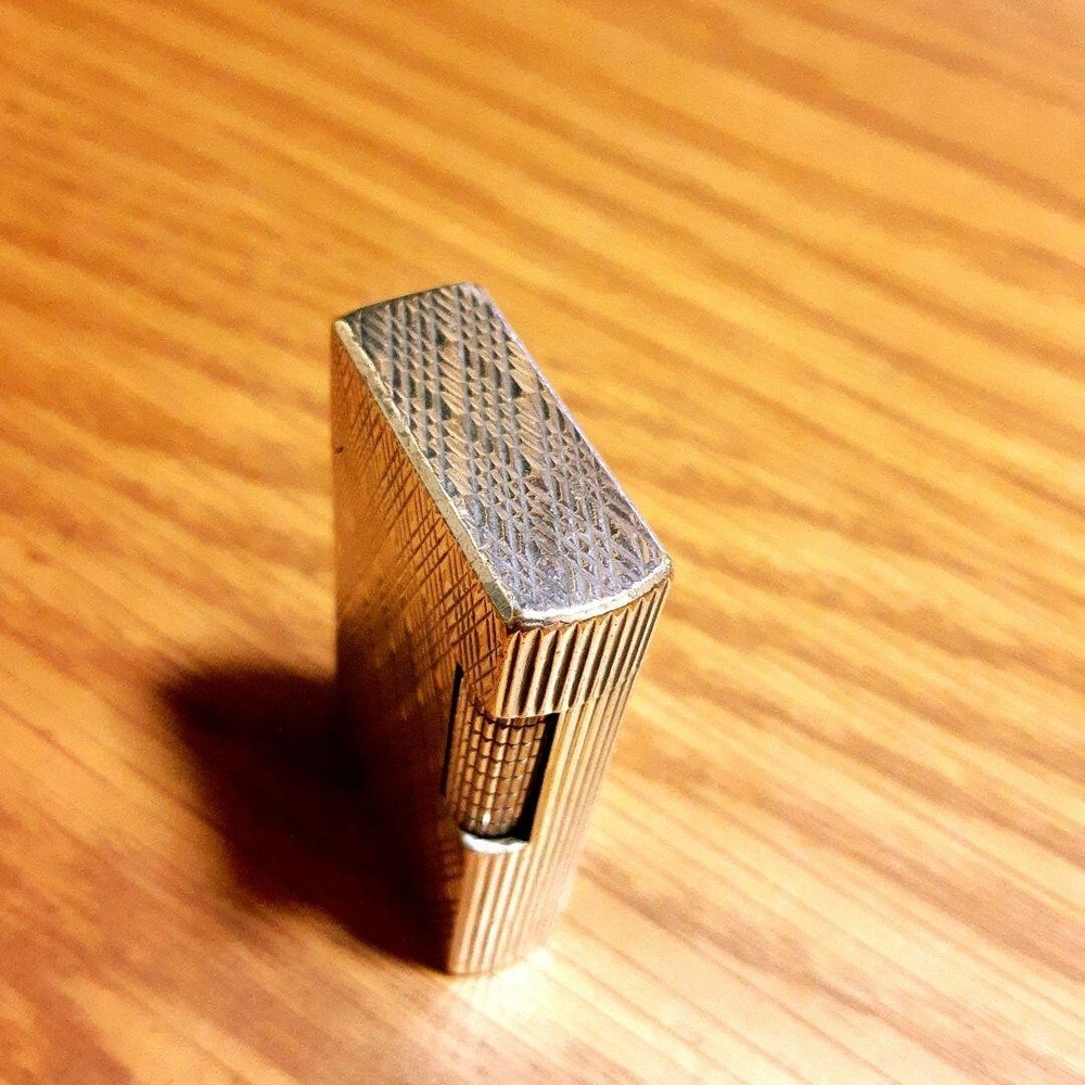 Working Dunhill Rollagas lighter 70 silver without box