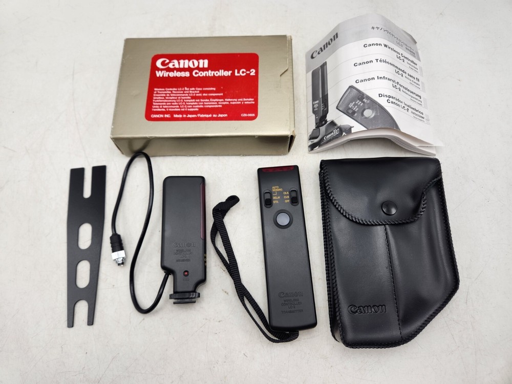 NOS Canon LC-2 Wireless Controller Trigger Set for T50 T70 T80 T90 & EOS 1/EOS 5