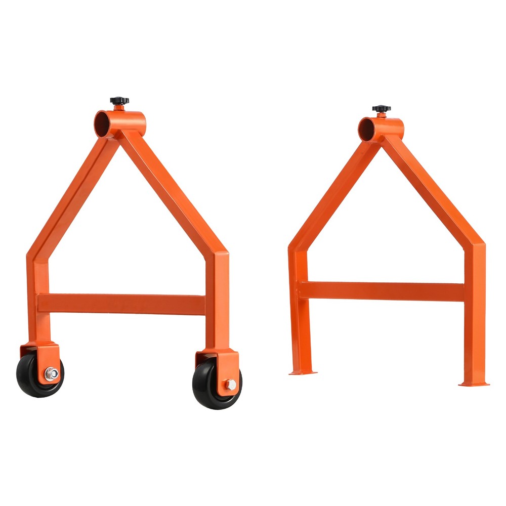 Wire Spool Rack Holder for Up to 29.9 in Diameter Spools Cable Caddy with Wheels