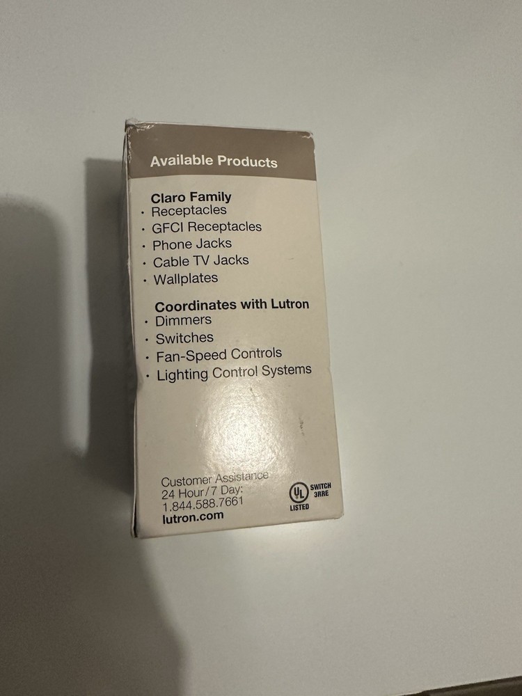 Lutron Claro General Purpose Switch CA-3ps-GR